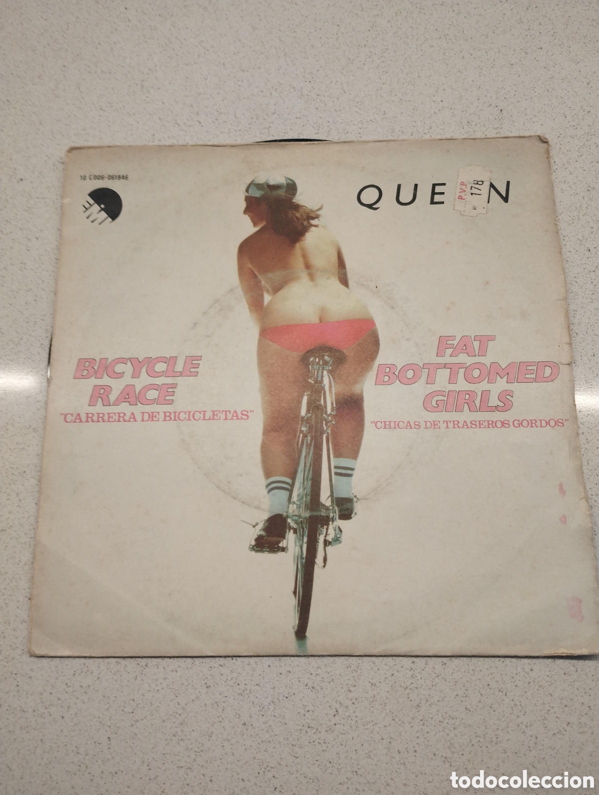 Discos de vinilo: Queen Bicycle Race a&ntilde;o 1978 - Foto 1