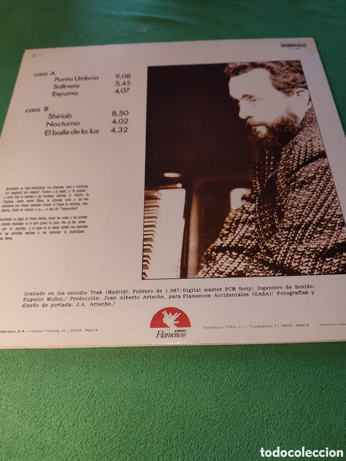 Discos de vinilo: Antonio Breschi - Punta Umbr&iacute;a 1987 - Foto 2