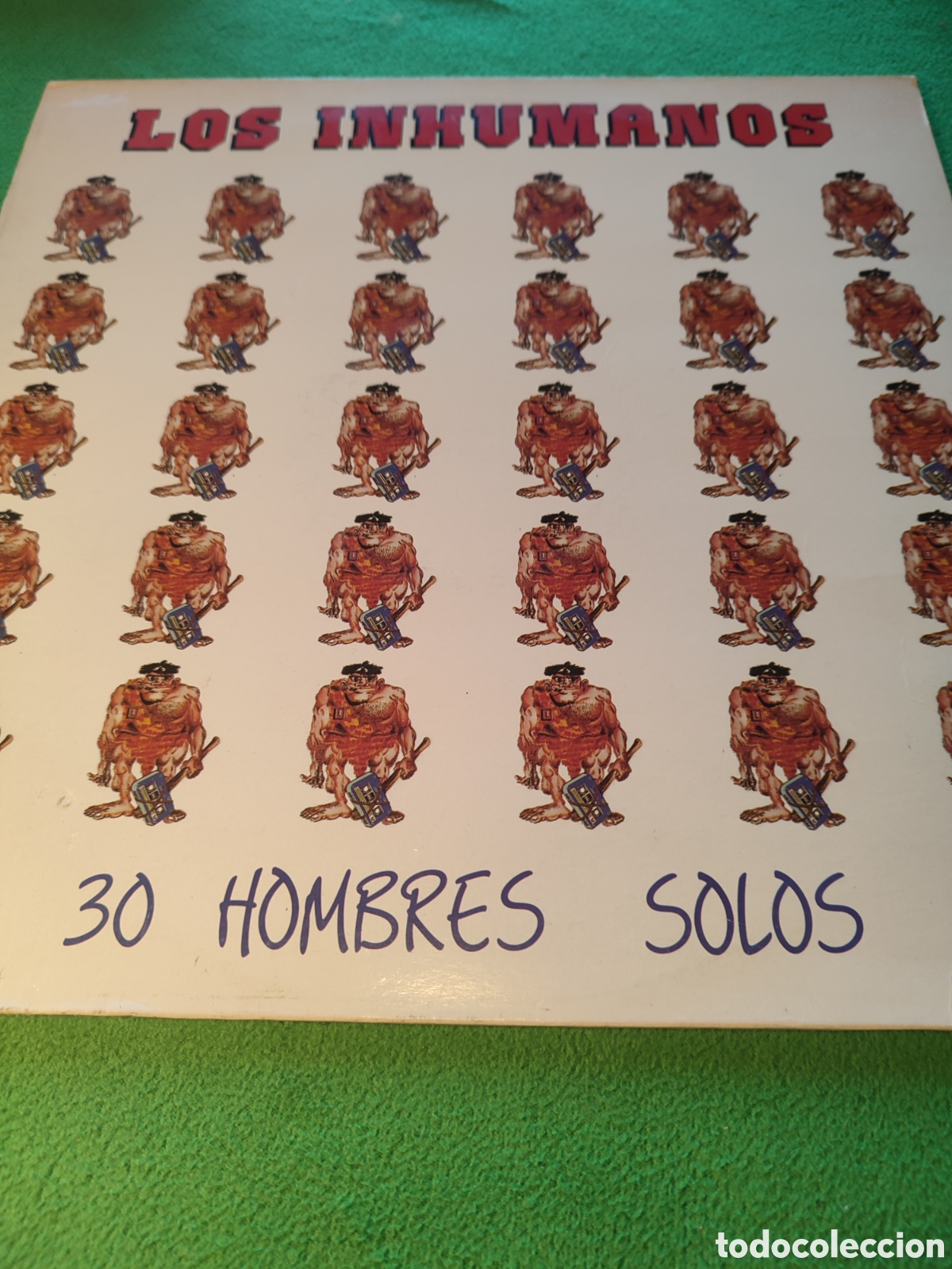 Discos de vinilo: Los Inhumanos - 30 hombres solos 1988