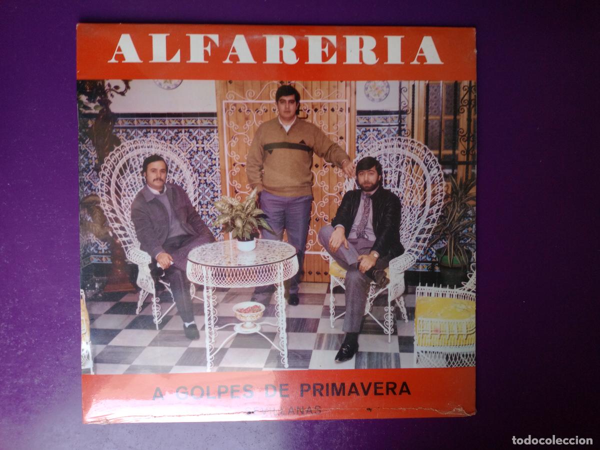 Discos de vinilo: ALFARERIA - A GOLPES DE PRIMAVERA - LP FONORUZ 198? - SEVILLANAS Y RUMBAS - GUITARRA, BAJO Y BATERIA