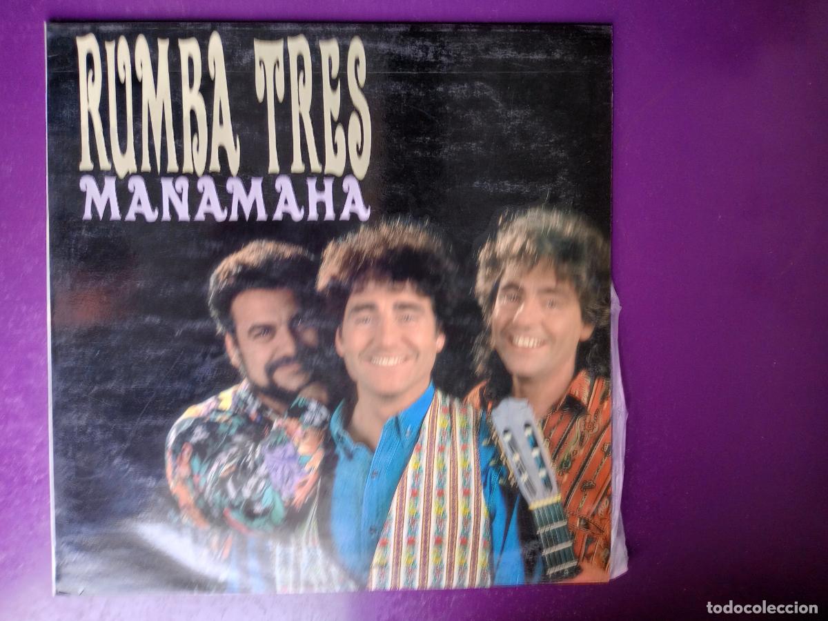 Discos de vinilo: Rumba Tres &ndash; Manamaha - LP DINO 1992 - RUMBA CATALANA, RUMBAS POP