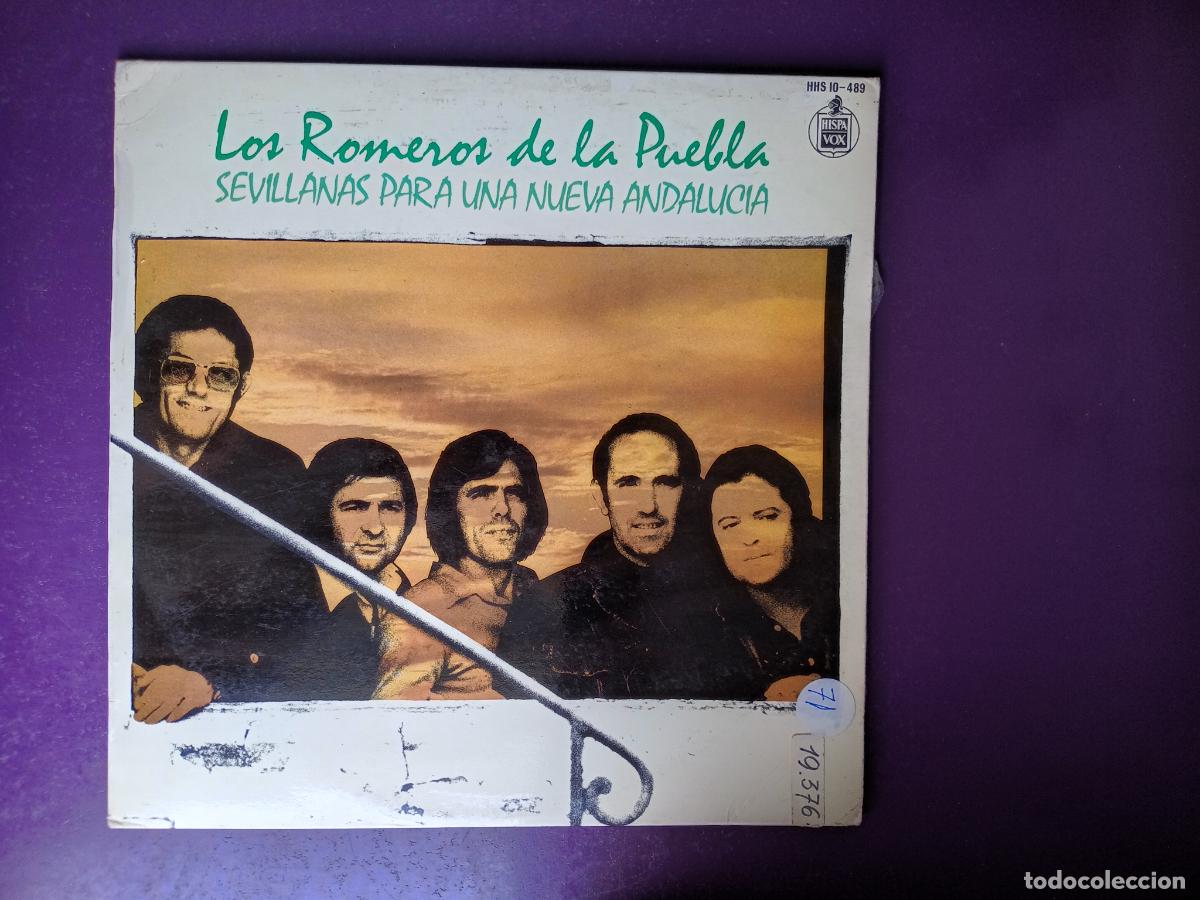 Discos de vinilo: Los Romeros De La Puebla &lrm;&ndash; Sevillanas Para Una Nueva Andaluc&iacute;a - LP HISPAVOX 1978 SEVILLANAS RUMBAS