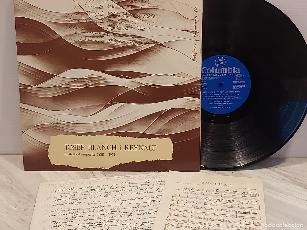 Discos de vinilo: JOSEP BLANCH I REYNALT | SARDANAS LP 1977 | NUMERADO | LIBRETO Y PARTITURA | LUJO ****