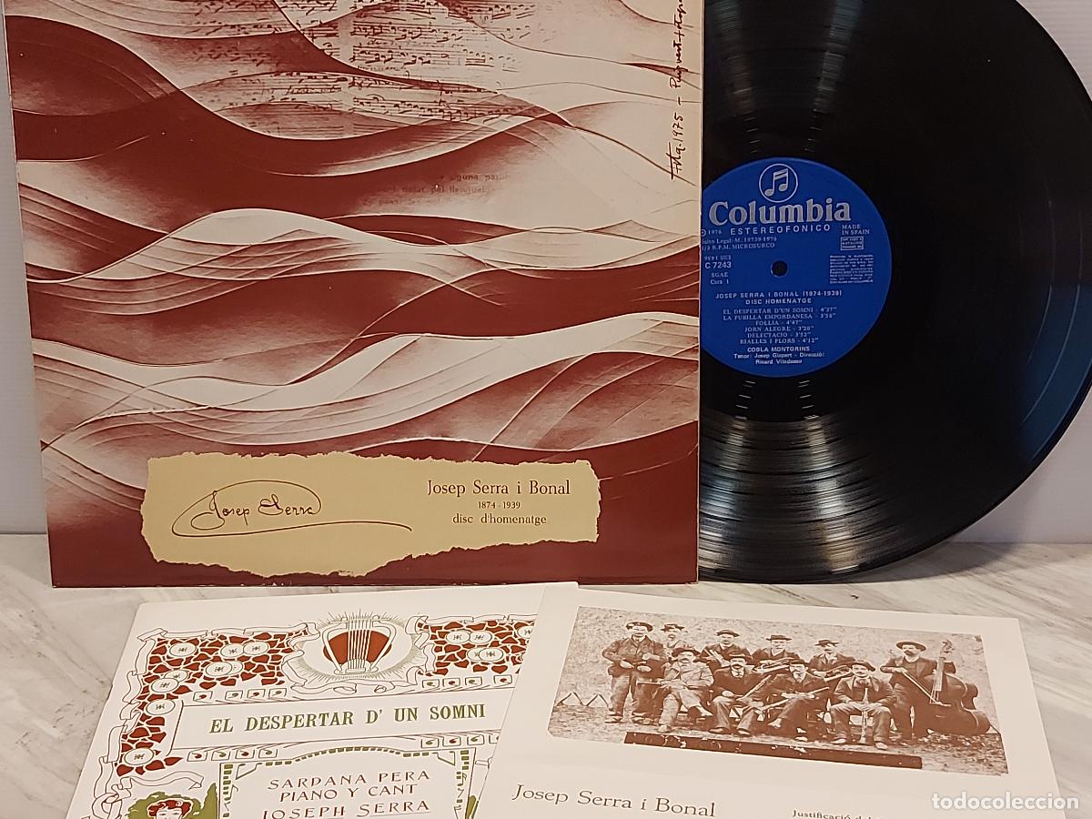 Discos de vinilo: JOSEP SERRA I BONAL | LP COLUMBIA 1976 | NUMERADO | LIBRETOS ORIGINALES | LUJO ****