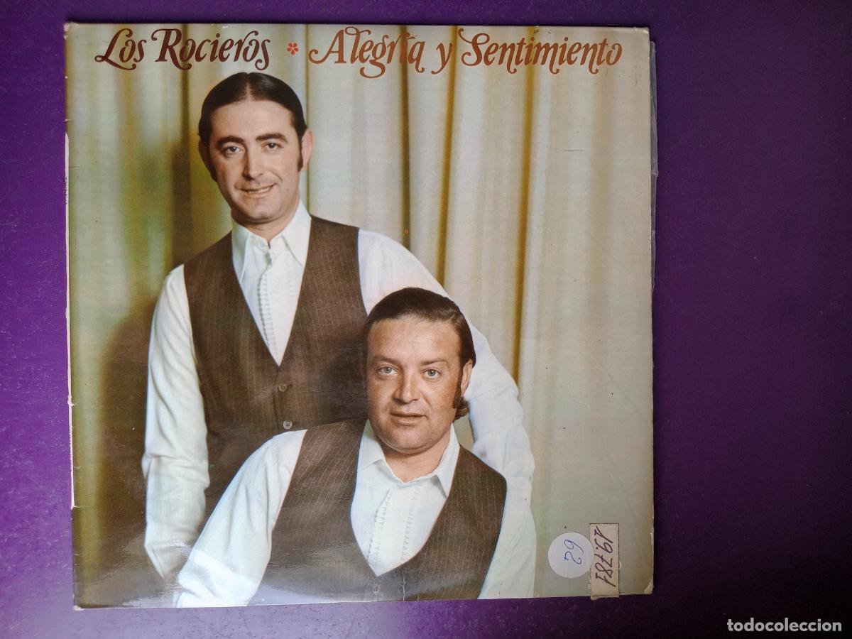 Discos de vinilo: LOS ROCIEROS - ALEGRIA Y SENTIMIENTO - LP MOVIEPLAY 1979 - SEVILLANAS - RUMBAS -