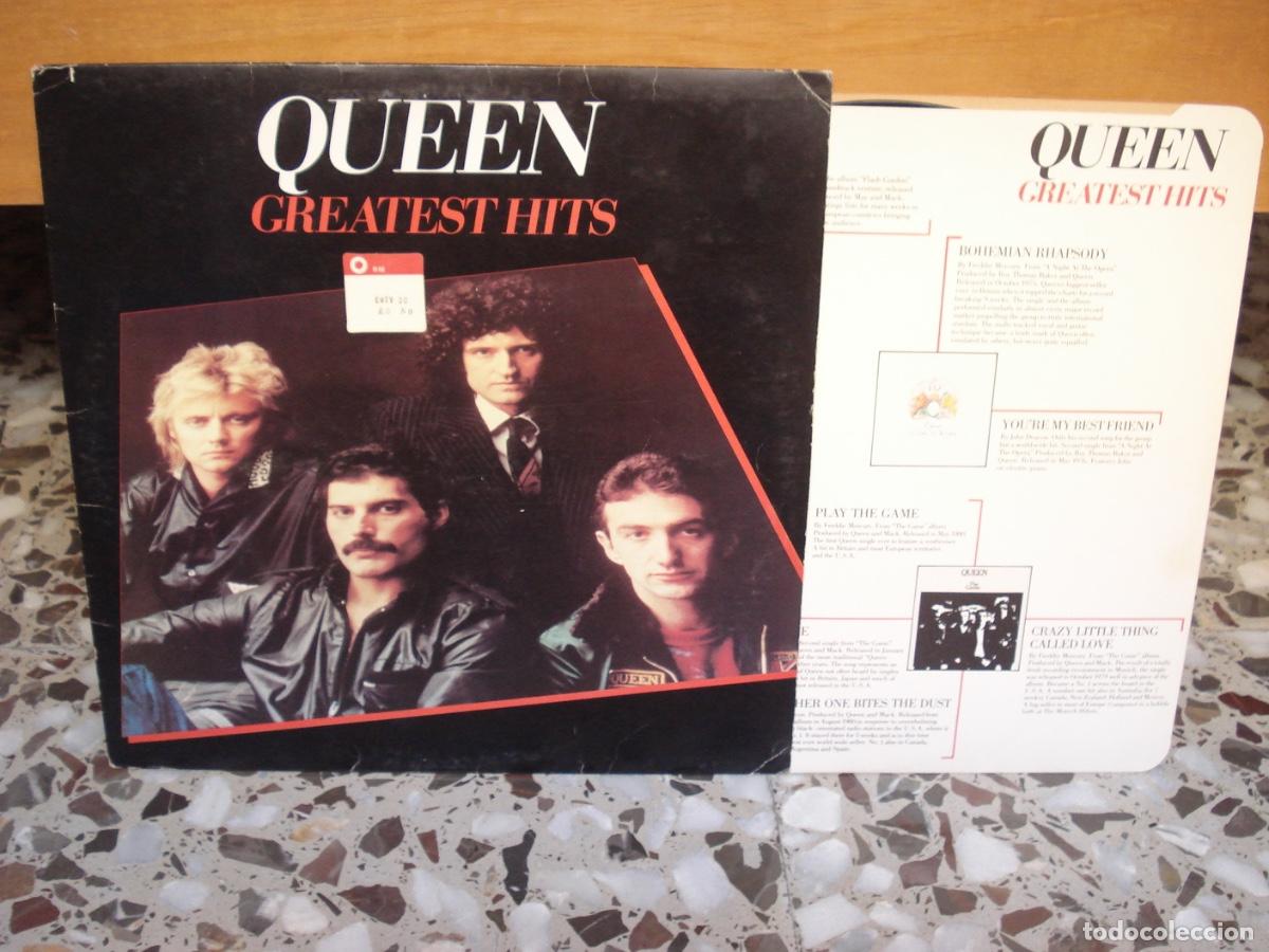 Discos de vinilo: Queen Greatest Hits LP UK - Foto 2