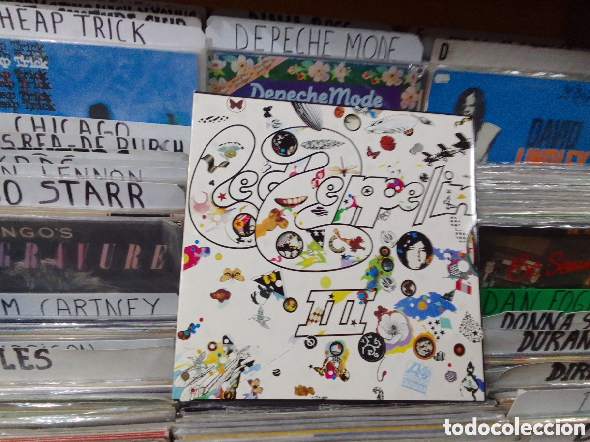 Discos de vinilo: Led zeppelin 3, reedici&oacute;n - Foto 1