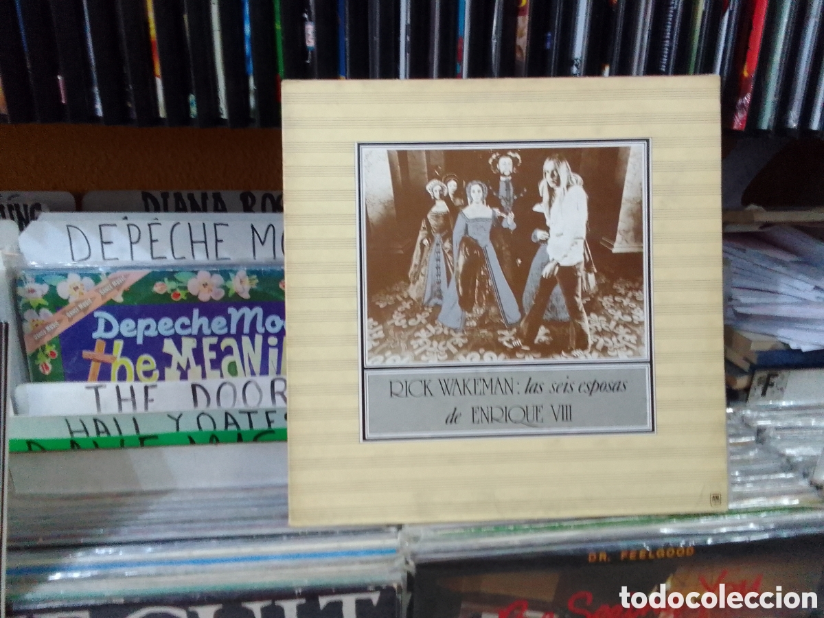 Discos de vinilo: Rick wakeman,las seis esposas de Enrique vlll