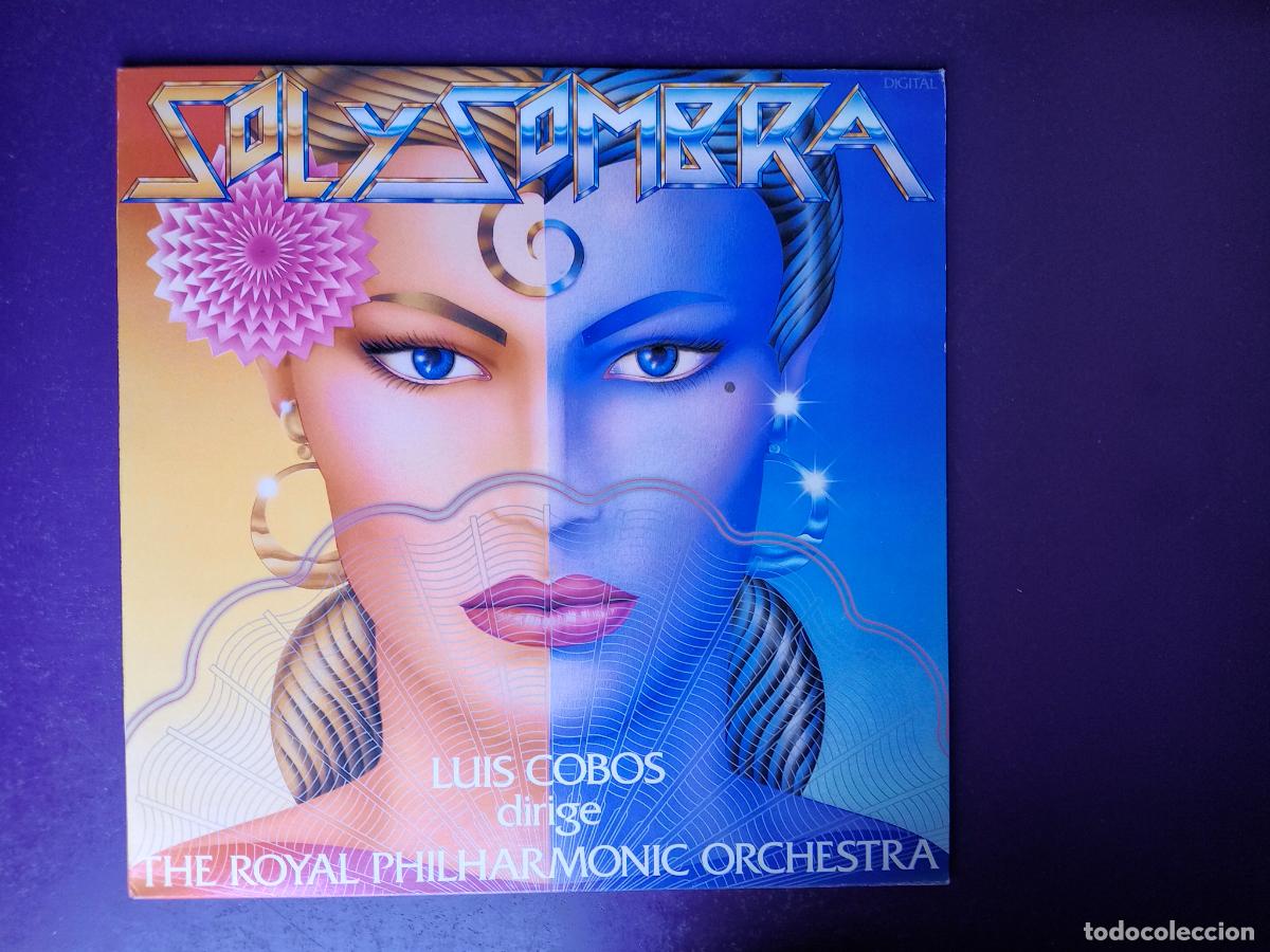 Discos de vinilo: LUIS COBOS + ROYAL PHILHARMONIC ORCHESTRA &ndash; SOL Y SOMBRA - LP CBS 1987 - PASODOBLES - SIN USO