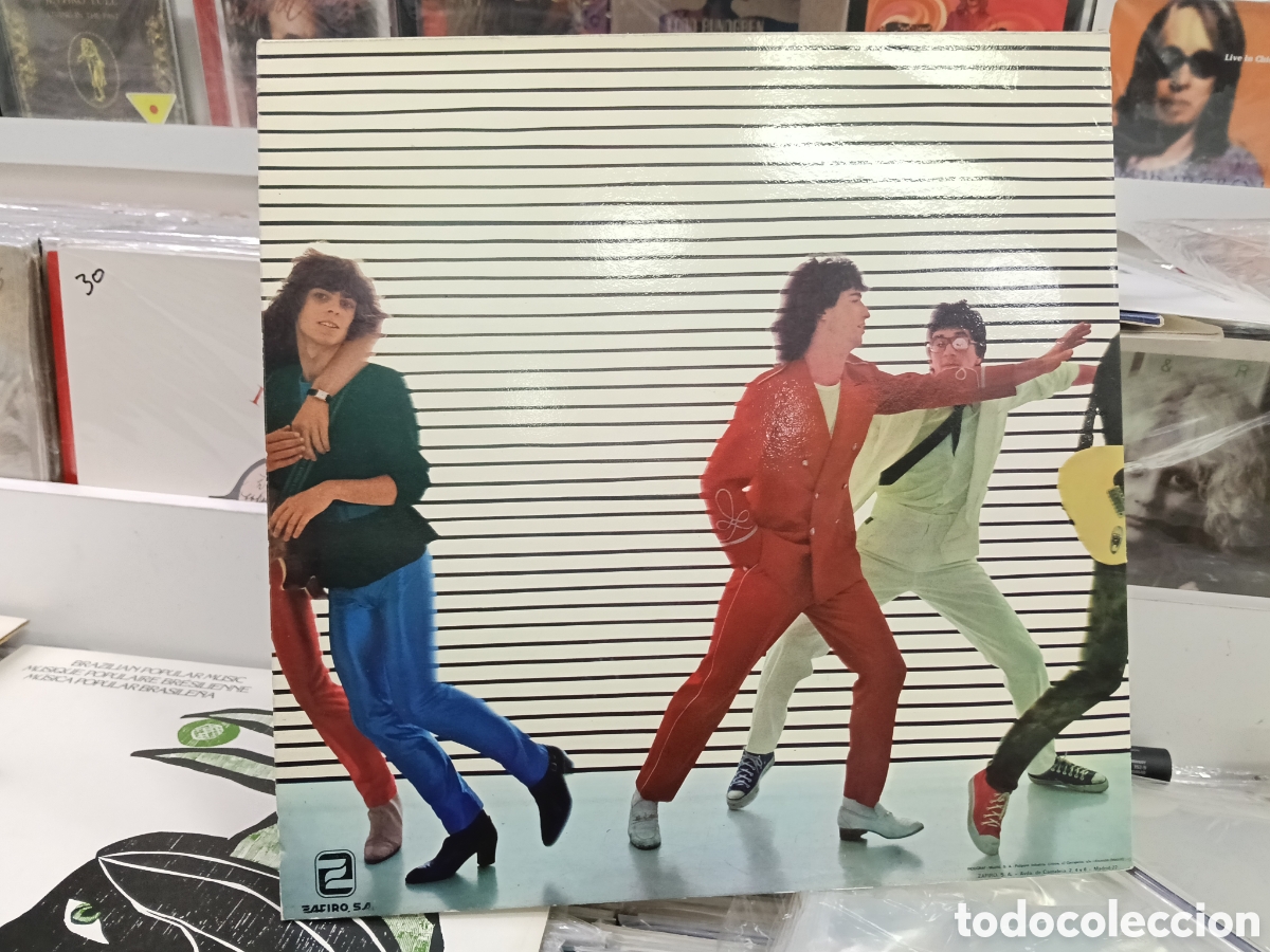 Discos de vinilo: Tequila LP rock and roll 1979 con poster - Foto 2
