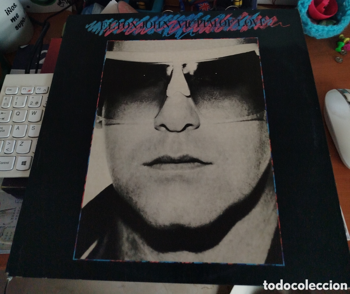 Discos de vinilo: Elton John - Victim of love