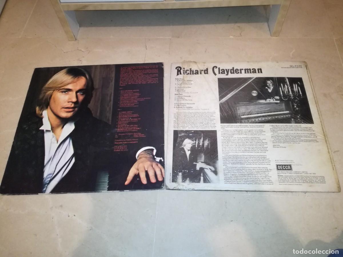 Discos de vinilo: LOTE DE 2 LPs DE RICHARD CLAYDERMAN - Foto 2