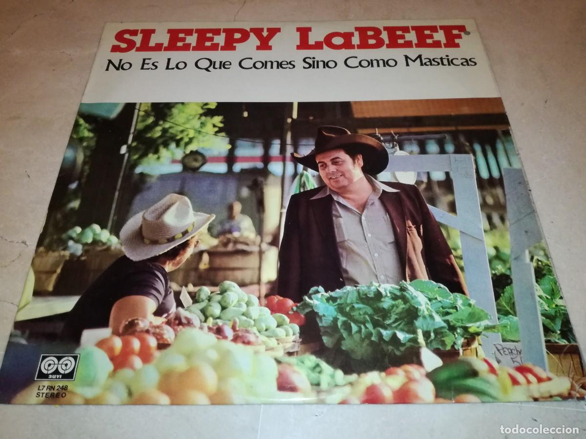Discos de vinilo: SLEEPY LaBEEF-NO ES LO QUE COMES SINO COME MASTICAS-EDICION ESPA&Ntilde;OLA