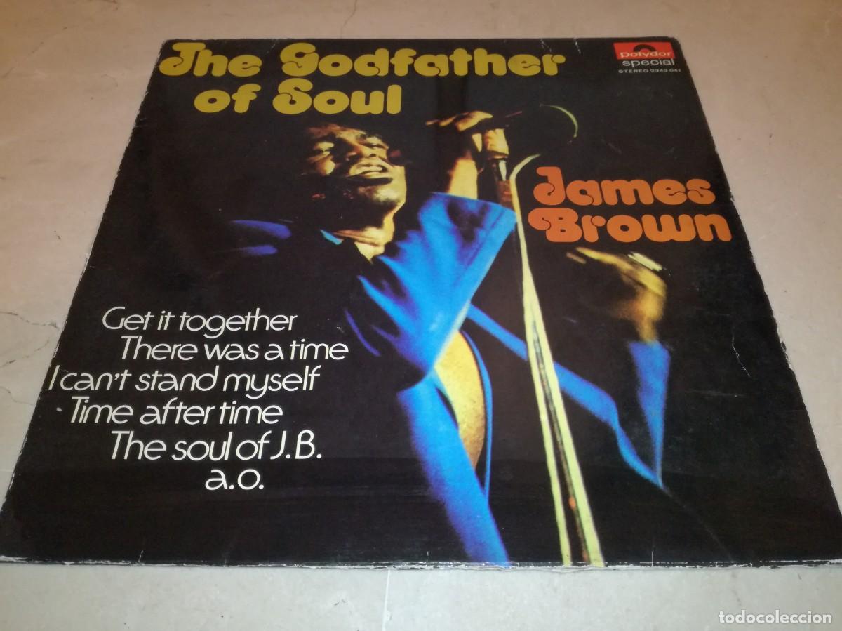 Discos de vinilo: JAMES BROWN-THE GODFATHER OF SOUL-POLYDOR-VINILO EN BUEN ESTADO