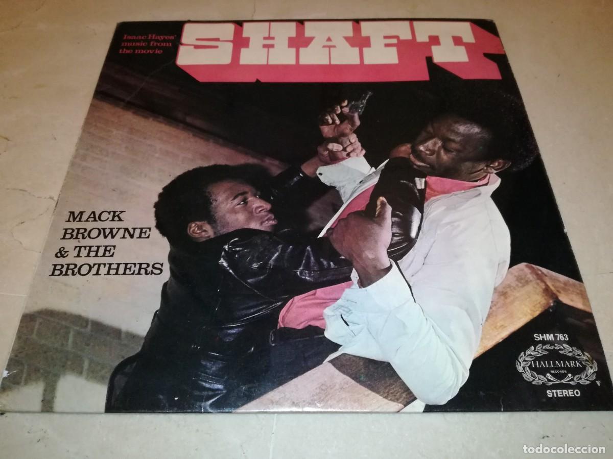 Discos de vinilo: MACK BROWNE & THE BROTHERS-FROM THE MOVIE SHAFT-EDICI&Oacute;N INGLESA UK 1971