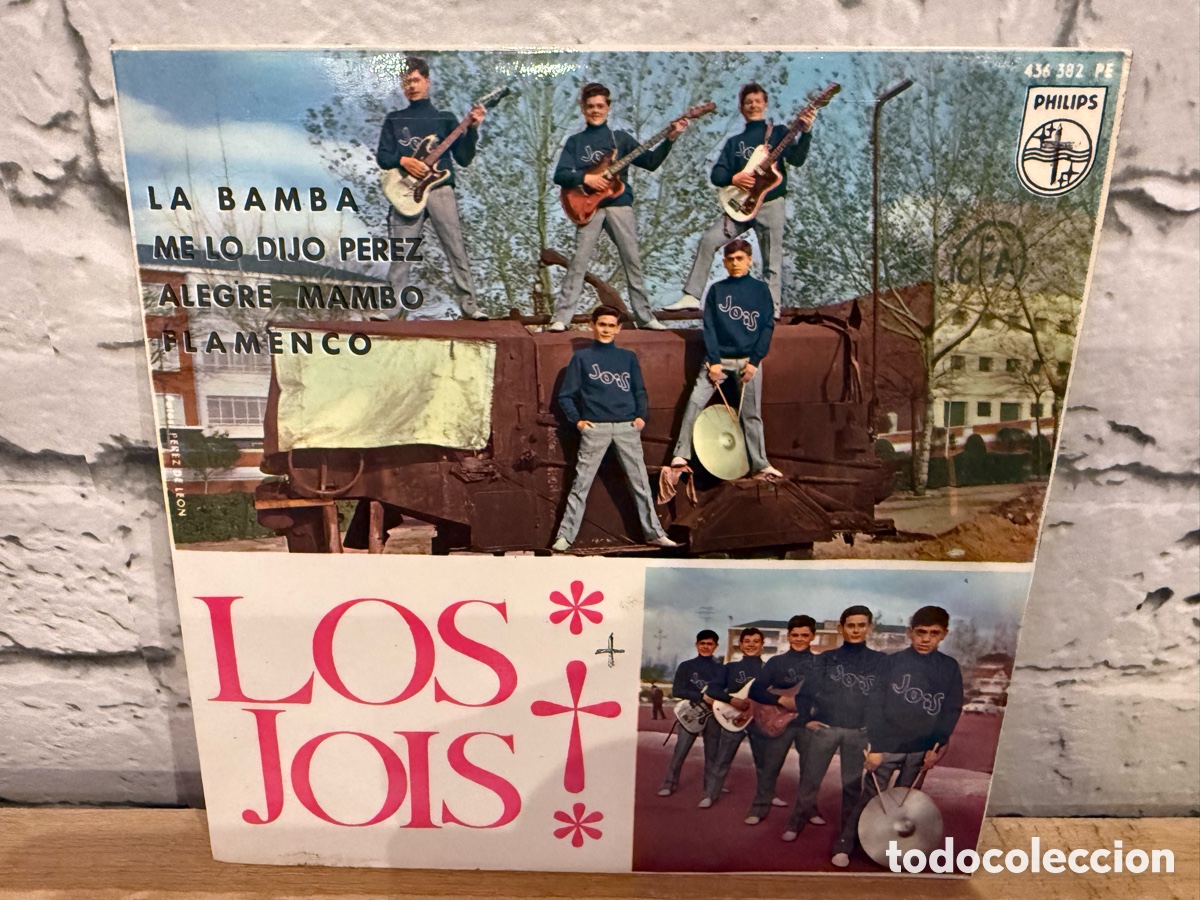 Discos de vinilo: LOS JOIS La bamba/Me lo dijo Perez/Alegre mambo/Flamenco EP 7'' 1965 Philips