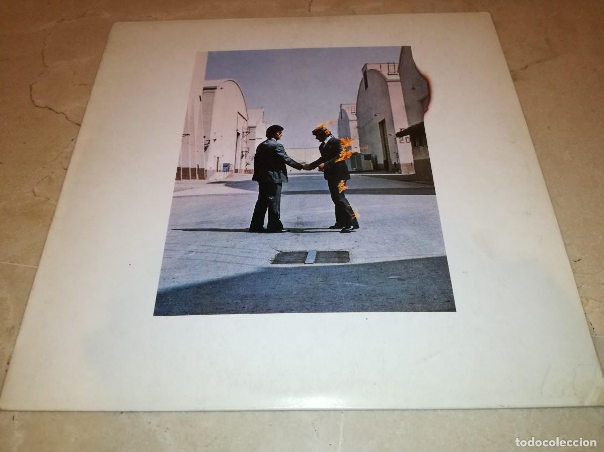Discos de vinilo: PINK FLOYD-WISH YOU WERE HERE-CONTIENE ENCARTE-ORIGINAL ESPA&Ntilde;OL 1975