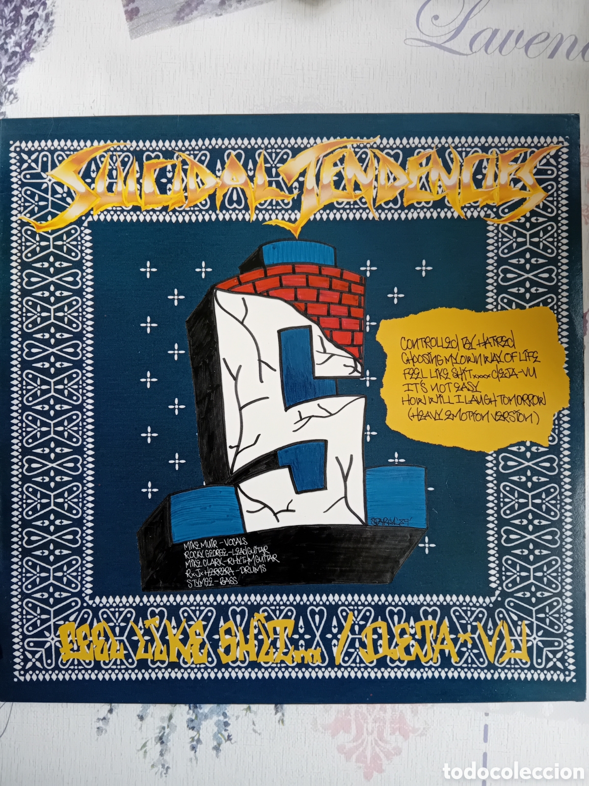 Discos de vinilo: SUICIDAL TENDENCIES. CONTROLLED BY HATRED/FEEL LIKE SHIT 1989