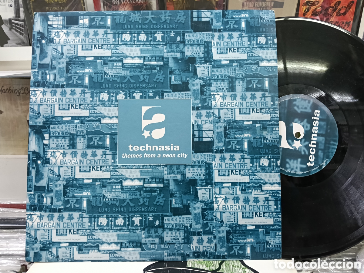 Discos de vinilo: Technasia &lrm;maxi Themes From A Neon City Hong Kong 1999