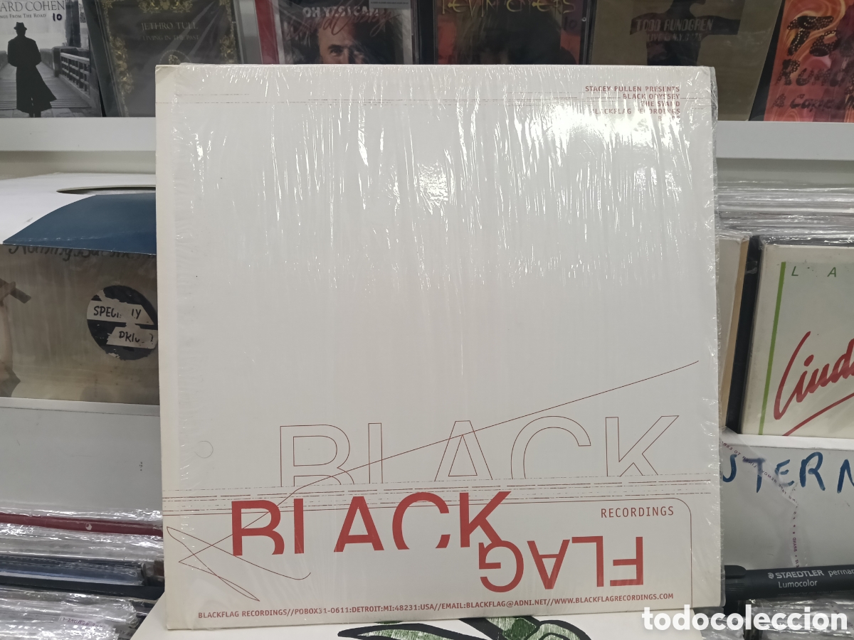 Discos de vinilo: Stacey Pullen maxi Black Odyssey The Stand U.s.a. 2000 - Foto 2