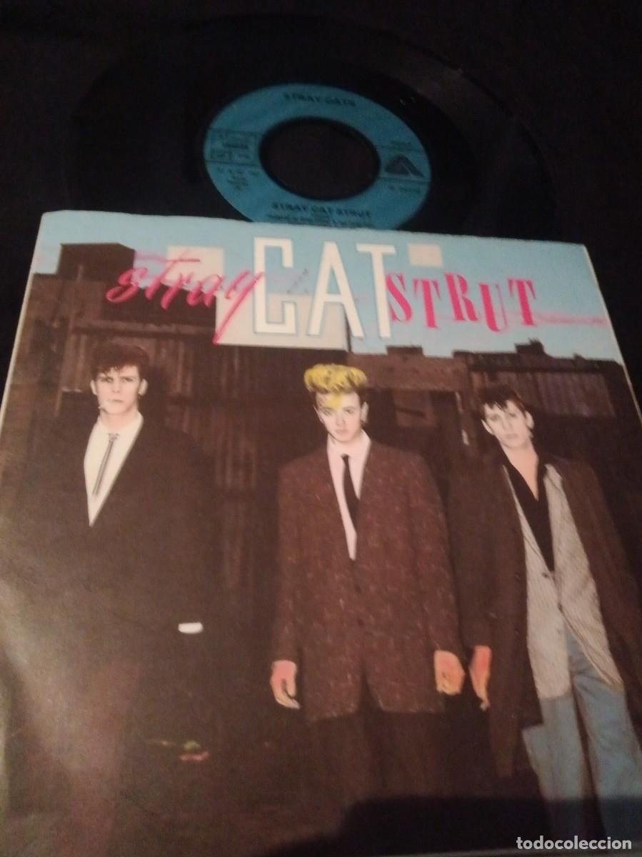 Discos de vinilo: STRAY CATS - STRAY CAT STRUT - SINGLE.