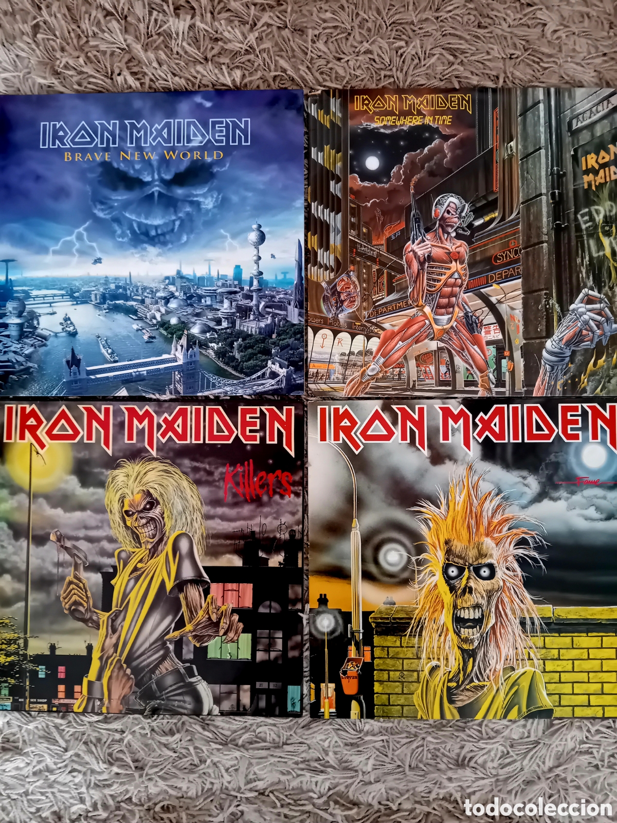 Discos de vinilo: LOTE OFERTA IRON MAIDEN