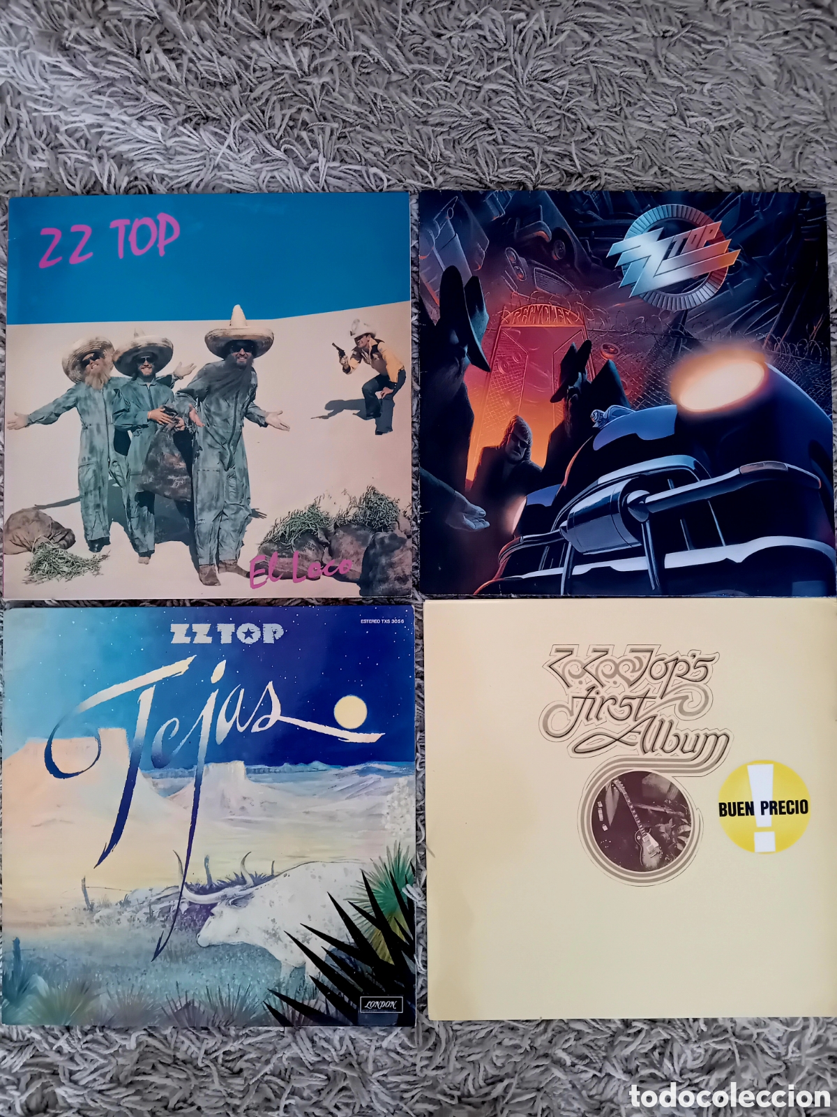 Discos de vinilo: LOTE OFERTA VINILOS ZZ TOP