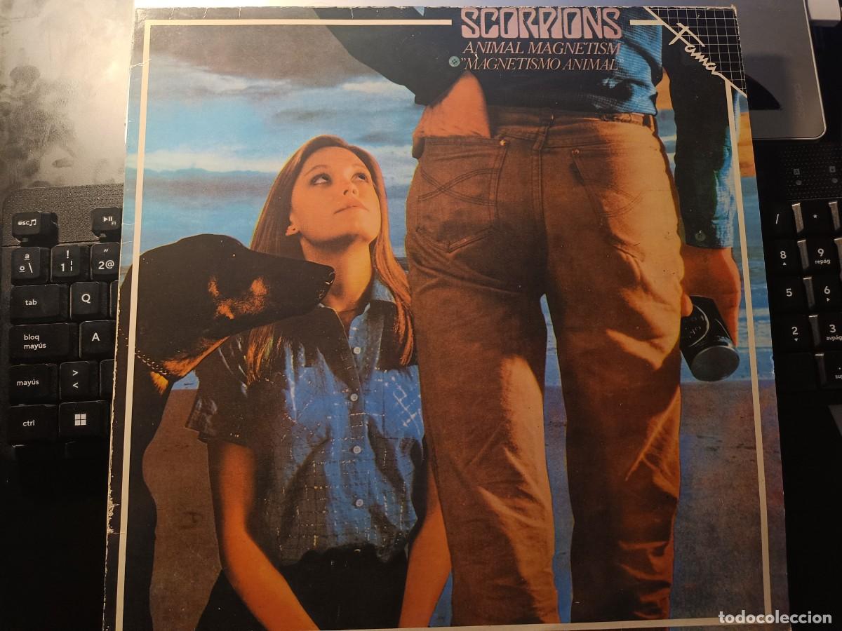 Discos de vinilo: Scorpions &lrm;&ndash; Animal Magnetism = Magnetismo Animal. MINT/VG+.8 FOTOS.INSERTO SI.