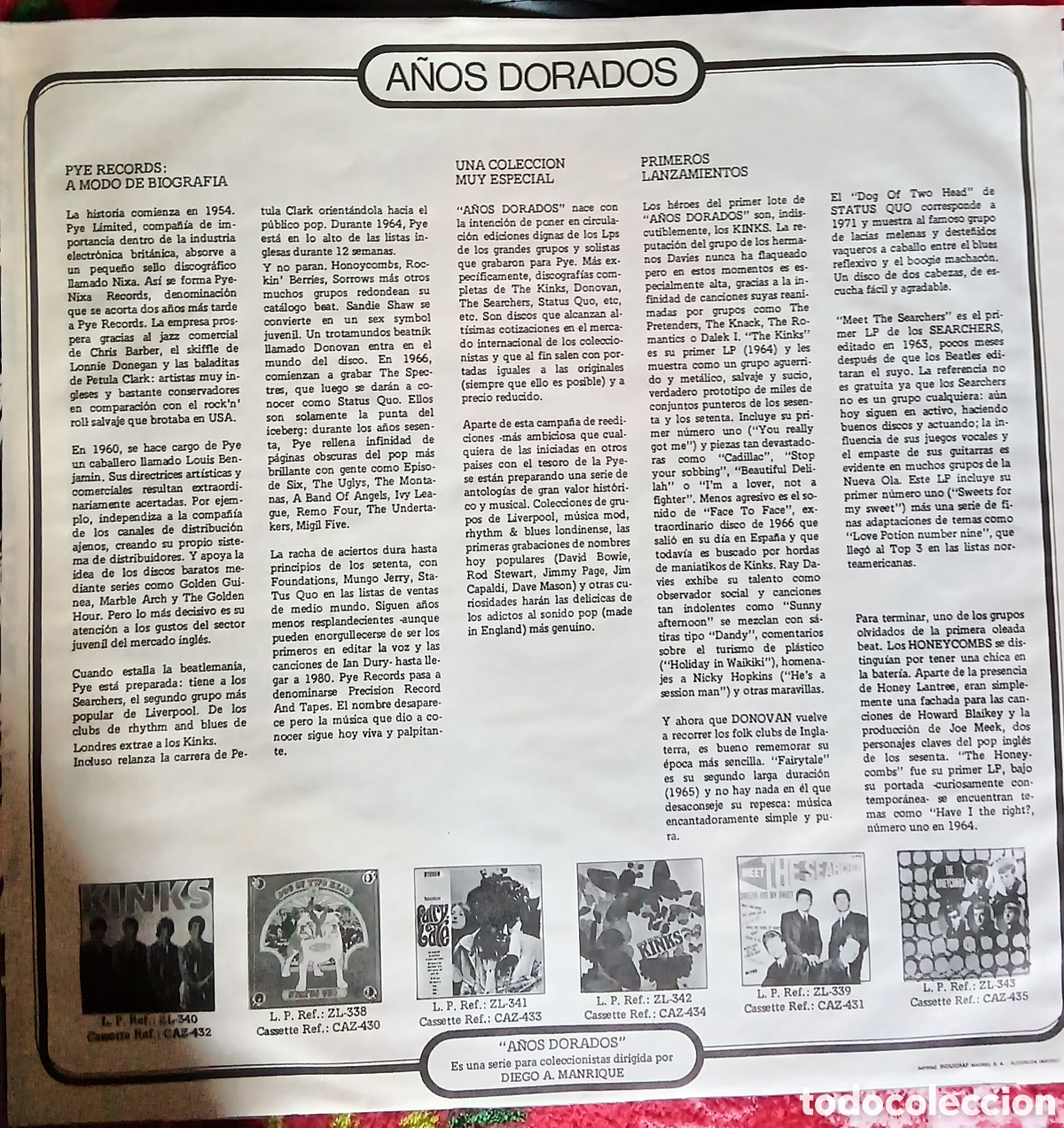 Discos de vinilo: The Kinks /// Espa&ntilde;a 1980. Vg++/ex - Foto 4