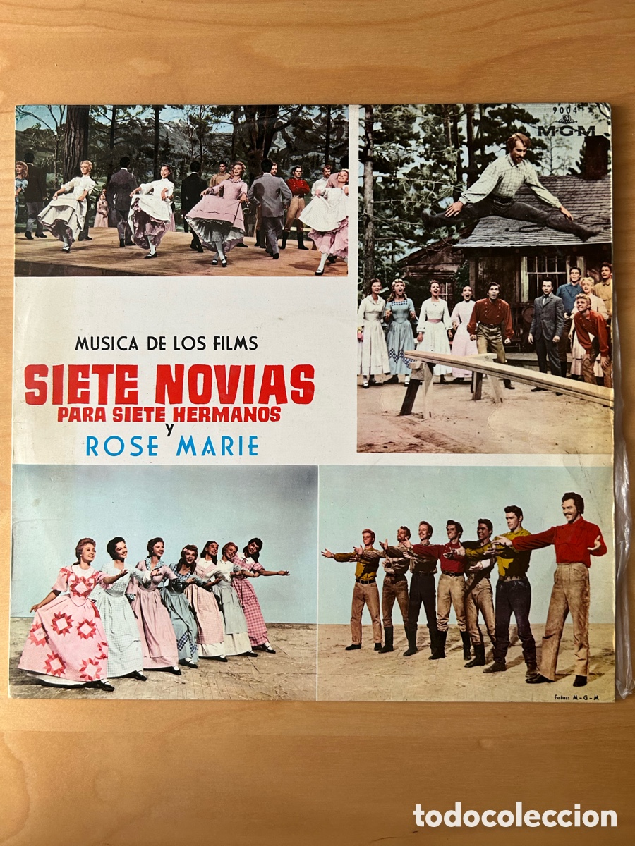 Discos de vinilo: Vinilo banda sonora siete novias para 7 hermanas
