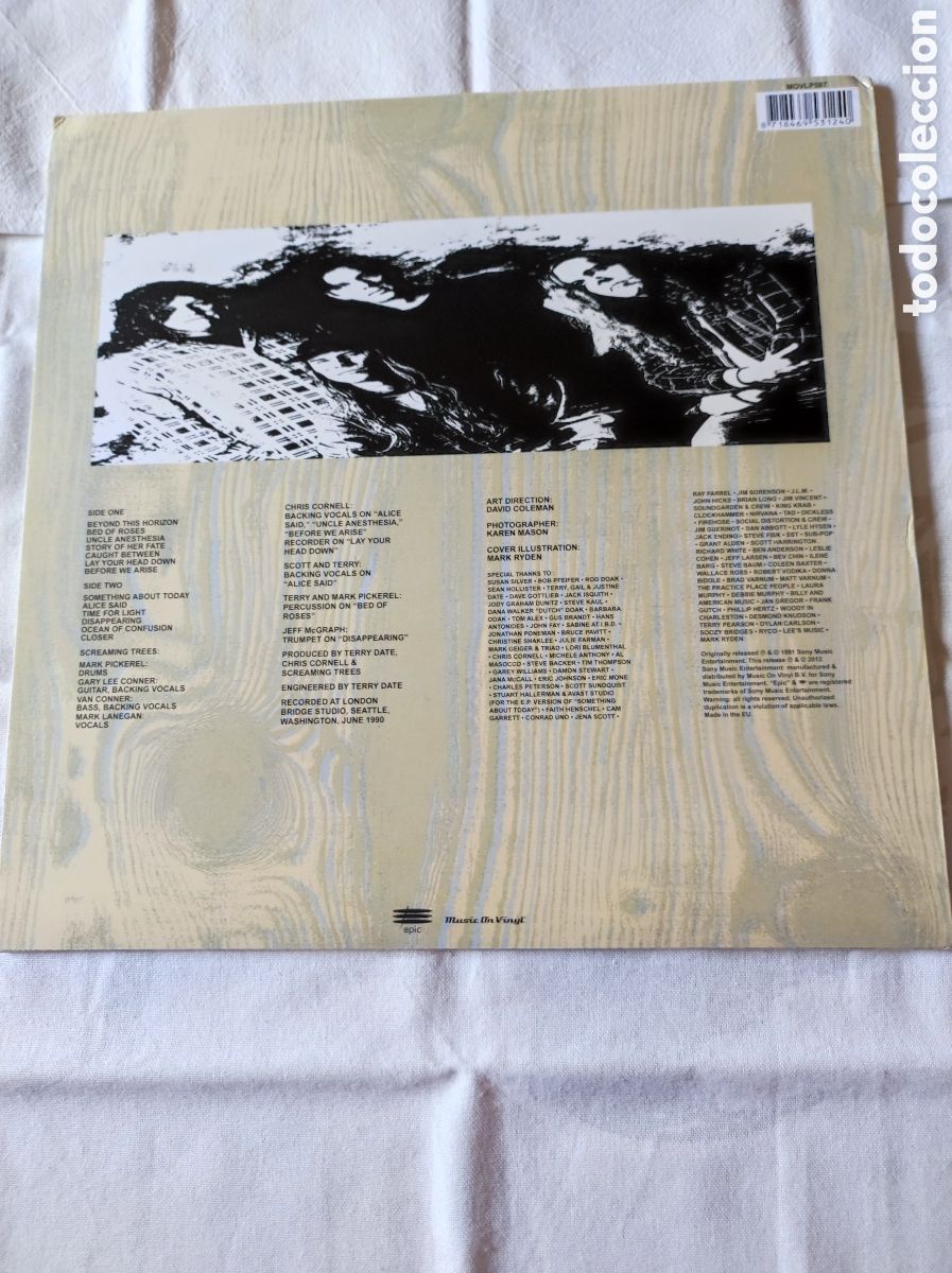 Discos de vinilo: SCREAMING TREES - UNCLE ANESTHESIA - Foto 2