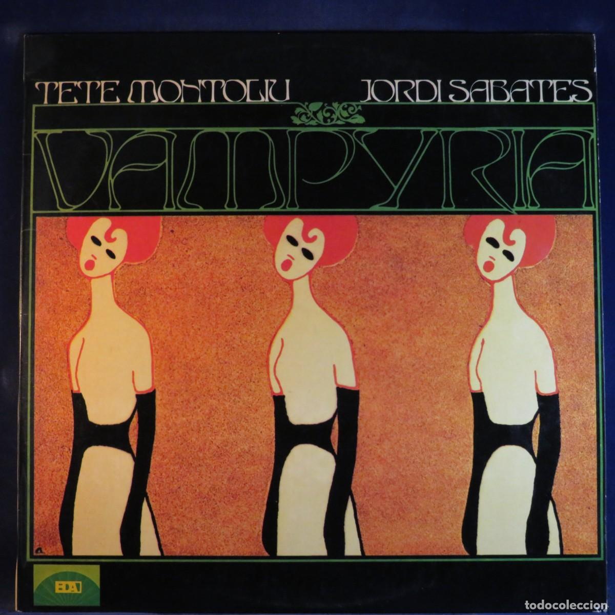 Discos de vinilo: TETE MONTOLIU / JORDI SABATES &ndash; VAMPYRIA - LP