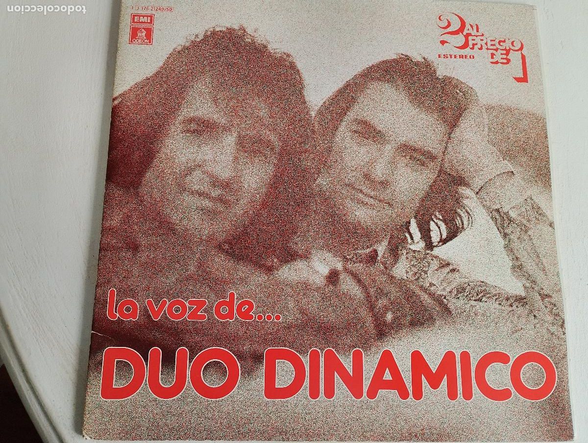 Discos de vinilo: la voz de, duo dinamico, 2 lps, doble portada 1976