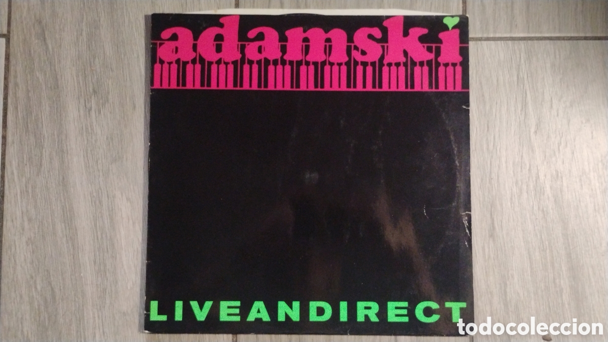 Discos de vinilo: ADAMSKI-LIVEANDIRECT-LP-MCA/EUROPE&bull;GERMANY-IB