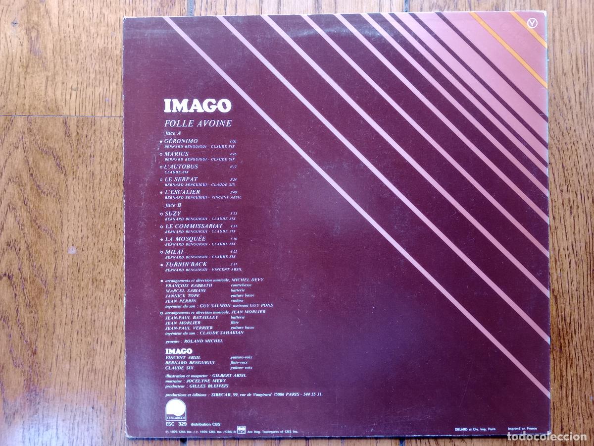 Discos de vinilo: Imago - folle avoine - Foto 2