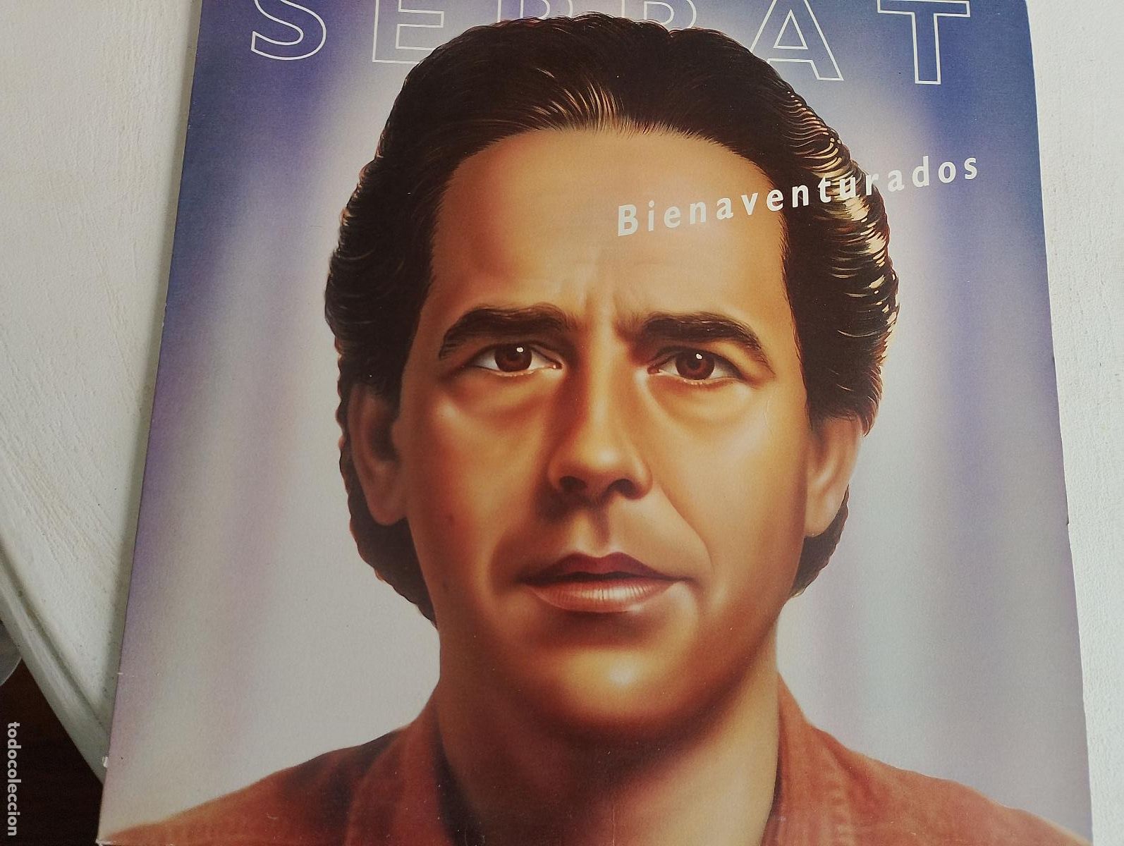 Discos de vinilo: Joan Manuel Serrat &ndash; Bienaventurados, 1987