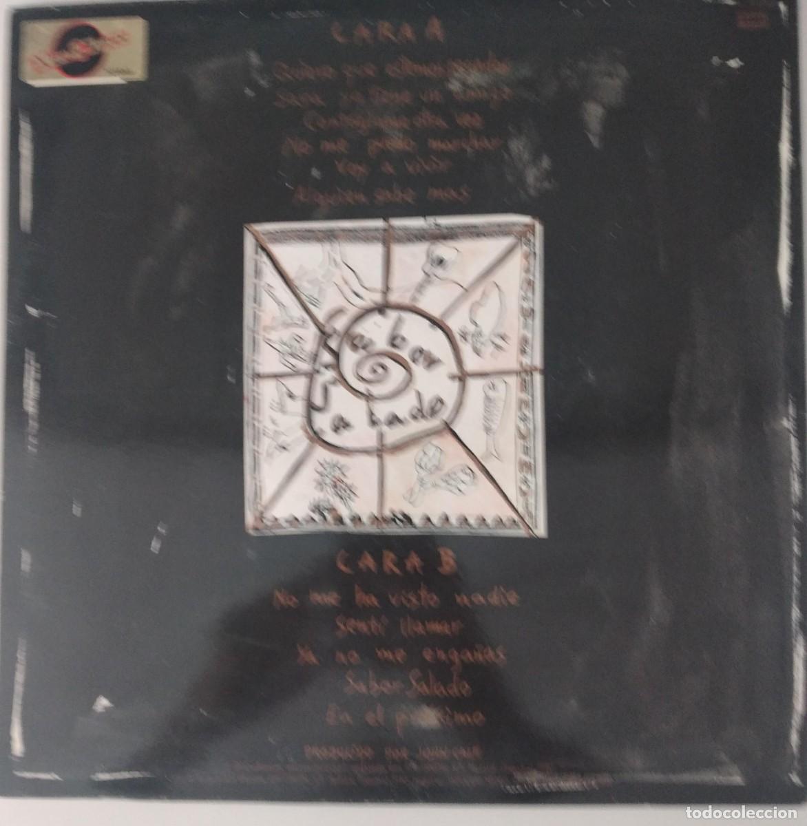 Discos de vinilo: Vinilo: Los Ronaldos -Sabor Salado -1990 - Foto 2