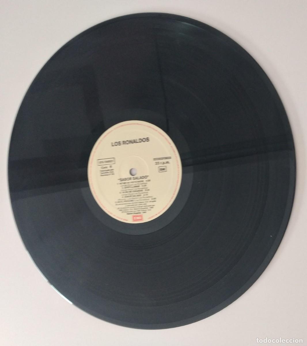 Discos de vinilo: Vinilo: Los Ronaldos -Sabor Salado -1990 - Foto 4