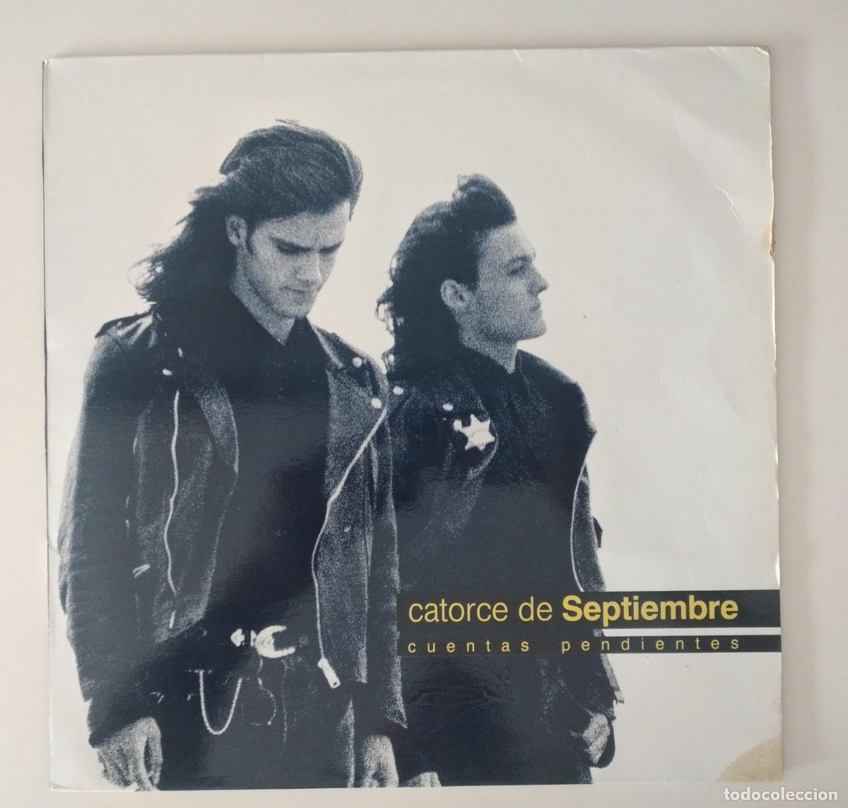 Discos de vinilo: Vinilo: Catorce de Septiembre. Cuentas pendientes. RDK, Spain 1990 (LP + encarte)
