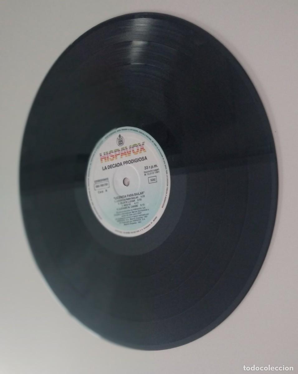 Discos de vinilo: Vinilo: La Decada Prodigiosa &ndash; Licencia Para Bailar -Hispavox - Foto 4