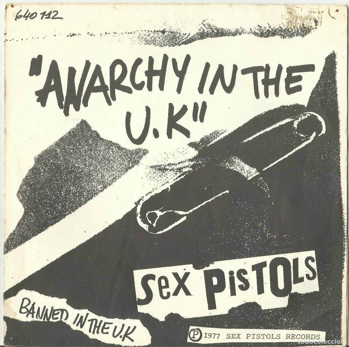 Discos de vinilo: SEX PISTOLS single 1977