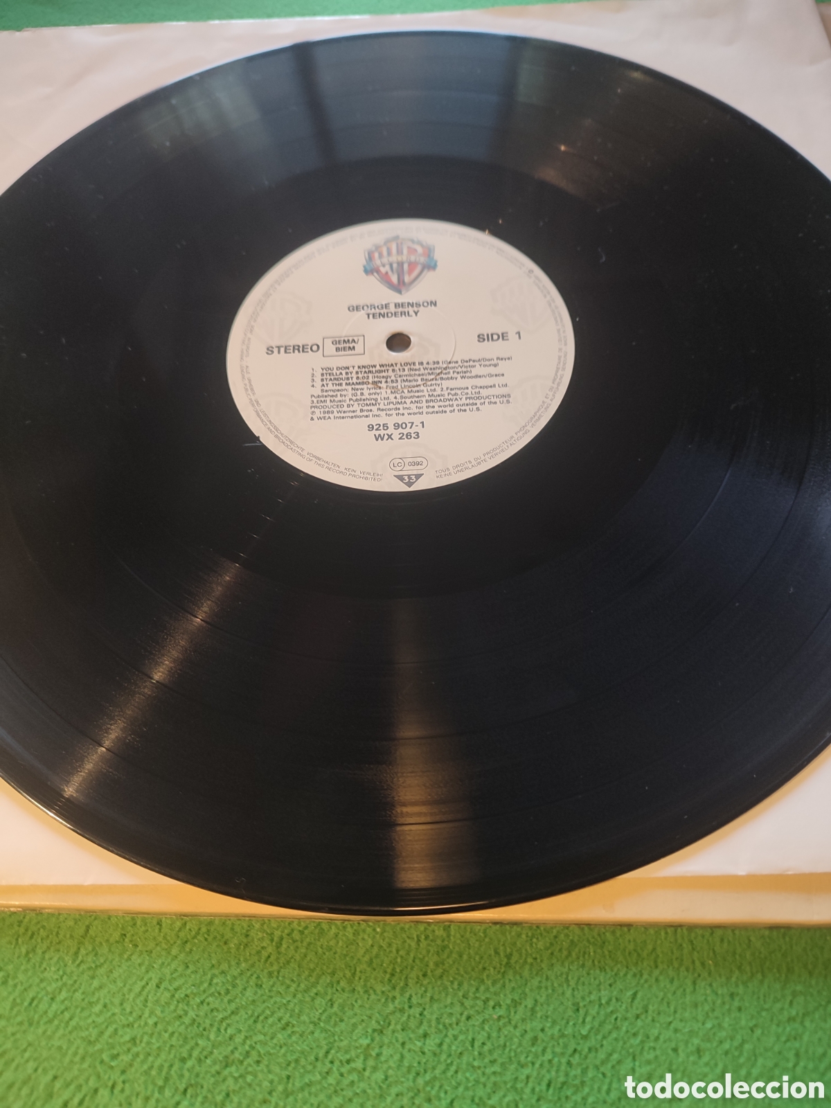 Discos de vinilo: George Benson - Tenderly edicion alemana - Foto 3