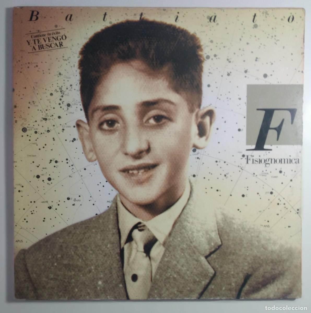 Discos de vinilo: Vinilo: Franco Battiato &lrm;&ndash; Fisiognomica - Carpeta doble 1988