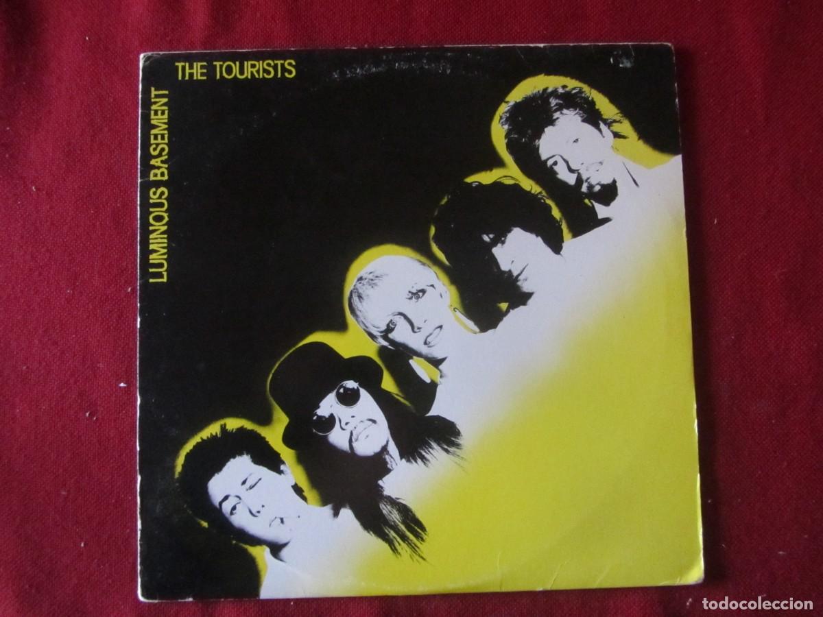 Discos de vinilo: LP THE TOURISTS LUMINOUS BASEMENT. 1980.