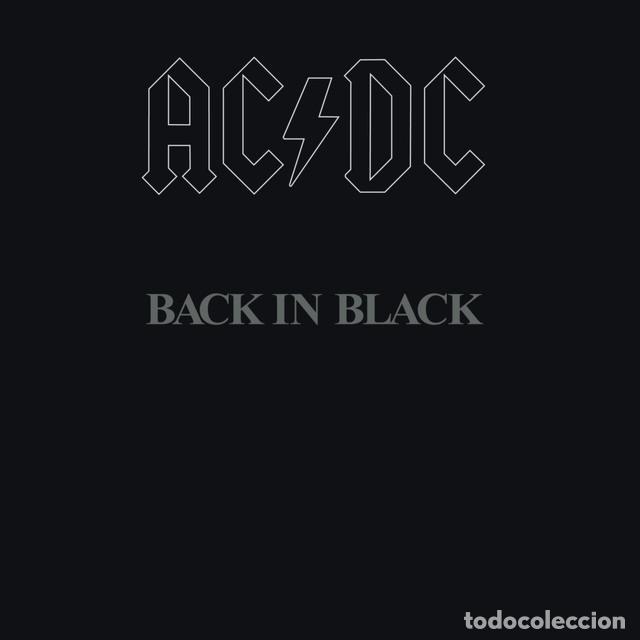 Discos de vinilo: AC DC BACK IN BLACK LP VINILO NUEVO