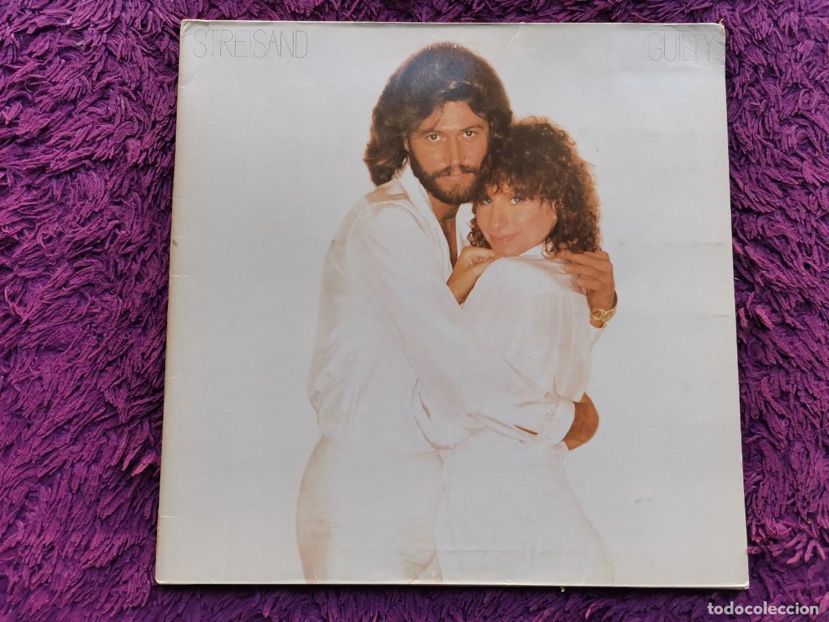 Discos de vinilo: Barbra Streisand &ndash; Guilty Vinilo LP 1980 Europe Gatefold CBS 86122