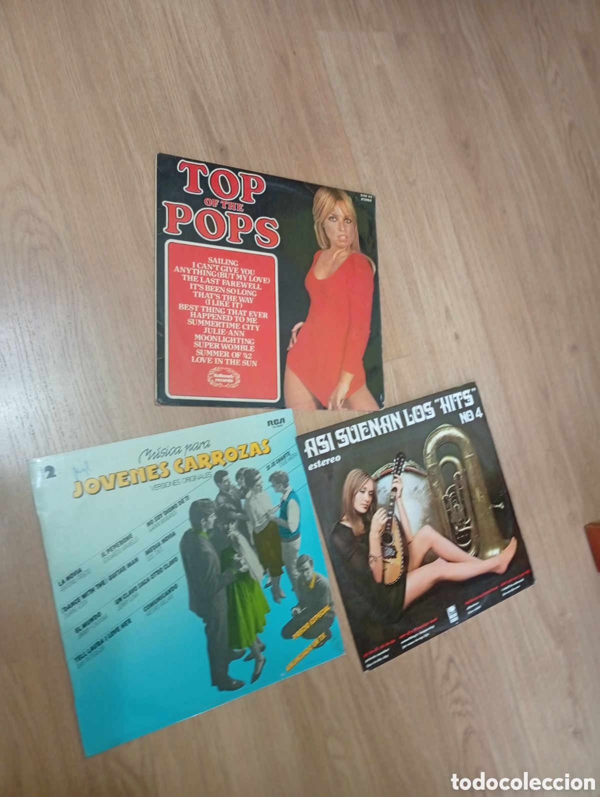 Discos de vinilo: LOTE DISCOS DE VINILO EXITOS Y VERSIONES
