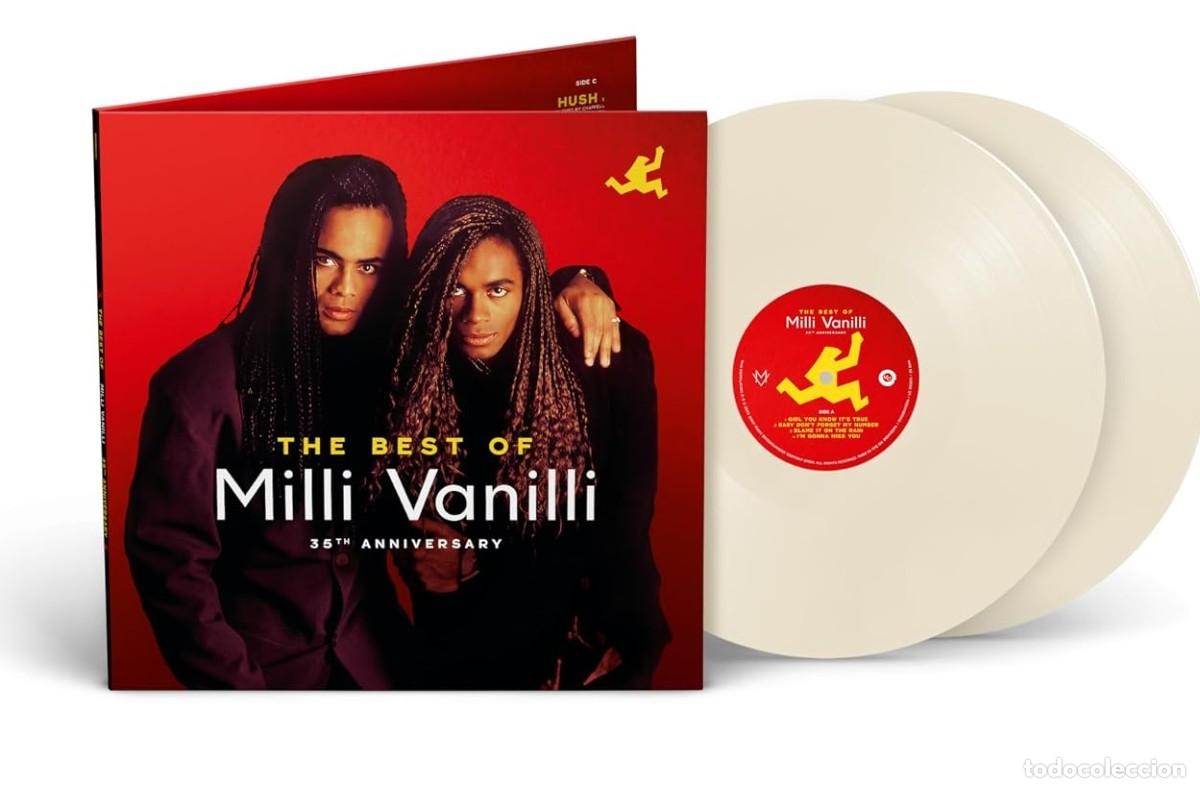 Discos de vinilo: Milli Vanilli * 2LP Vinilo 180g. Color Crema * The Best Of Milli Vanilli 35th Gatefold * Precintado