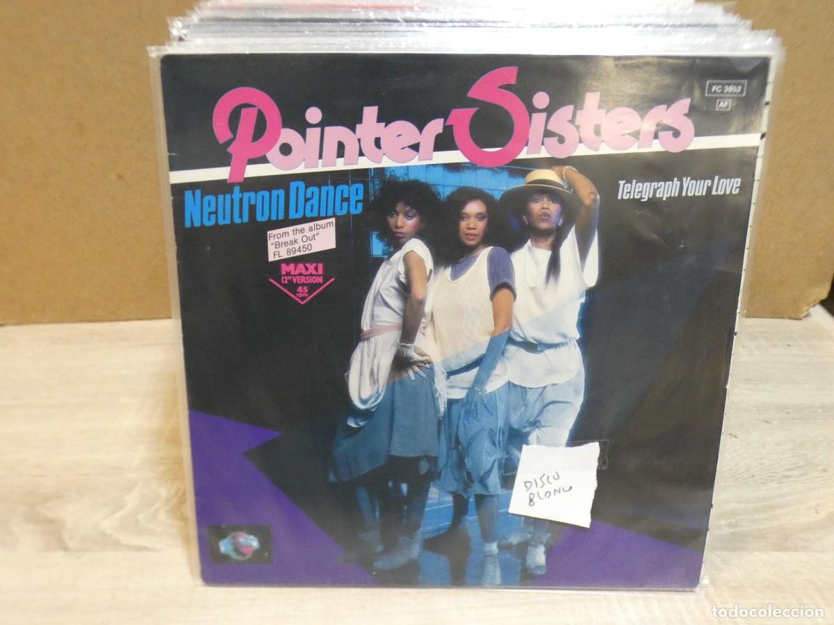 Discos de vinilo: ARKANSAS1980 LOTT807 MAXI SINGLE ESTADO CORRECTISIMO POINTER SISTERS DISCO BLANCO