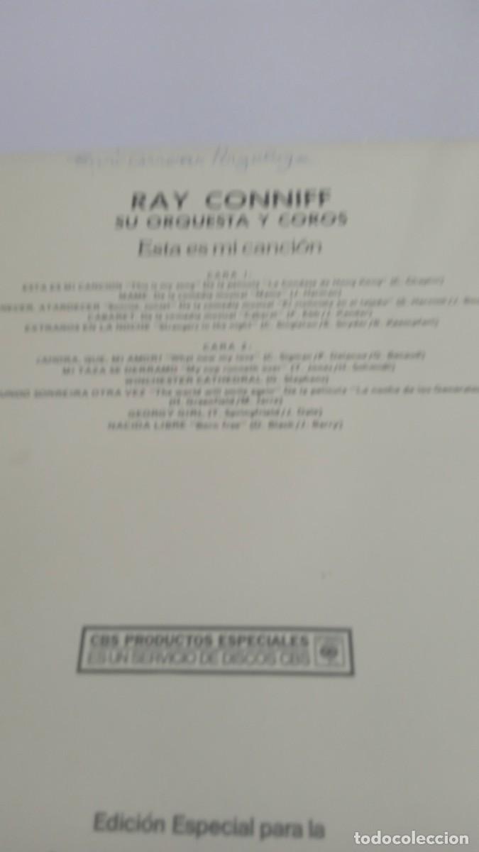 Discos de vinilo: RAY CONNIFF This is my song - Foto 2